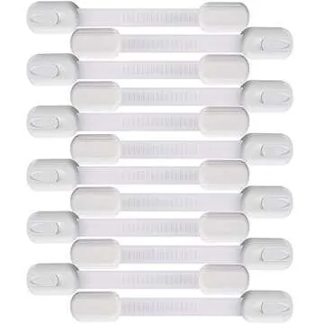 Vmaisi Adhesive Straps Locks - Childproofing Made Easy