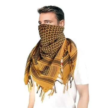 Explore Land Tactical Cotton Shemagh in Coyote Brown