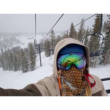 Explore Land Cotton Shemagh Tactical Desert Scarf Wrap (Coyote Brown)