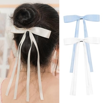 Elegant Bowknot Hair Clips for Women and Girls - 4Pcs