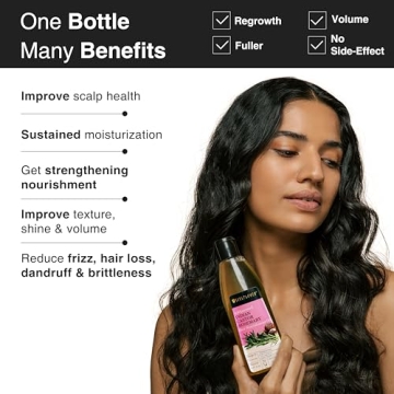 Soulflower Rosemary Castor Hair Oil for All Hair Types