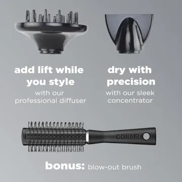 INFINITIPRO by CONAIR Hair Dryer Fast & Frizz-Free Styling