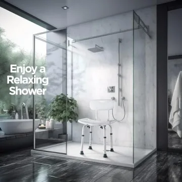 Comfortable Medical King Shower Chair Set of 3 Safety