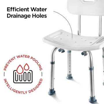 Comfortable Medical King Shower Chair Set of 3 Safety