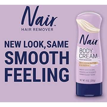 Nair Hair Remover Lotion Cocoa Butter & Vitamin E 255g by Nair
