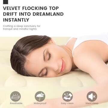 SULDUO Twin Air Mattress with Built-in Pump for Comfort