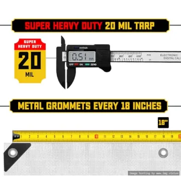 Core Tarps Extreme Heavy Duty Waterproof and UV Resistant Tarp