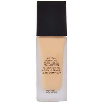 NARS All Day Luminous Weightless Foundation, No. 6 Ceylan/Medium, 1 Ounce, I0005677