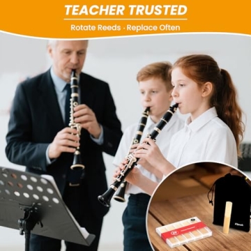 Fibnek Bb Clarinet Reeds Strength 2.5 – Ideal for Students