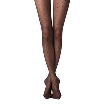 Conte Polka Dot Tights 20 Den - Chic & Durable Legwear