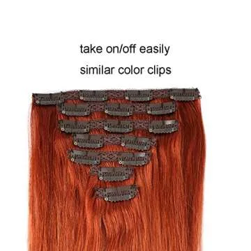 18" Clip in Real Human Hair Extensions for Volume