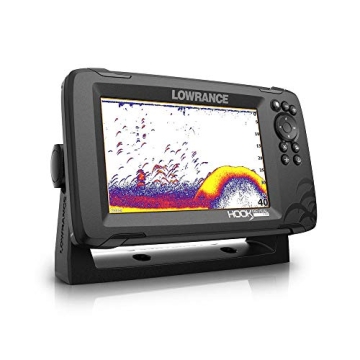 Lowrance HOOK Reveal 7 SplitShot - 7-inch Fish Finder with SplitShot Transducer, Preloaded C-MAP US Inland Mapping