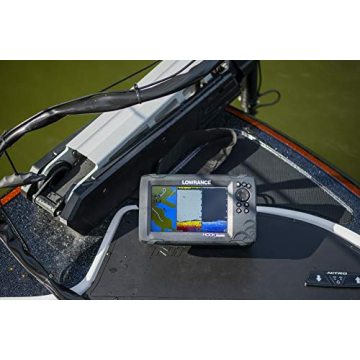 Lowrance HOOK Reveal 7 SplitShot - 7-inch Fish Finder with SplitShot Transducer, Preloaded C-MAP US Inland Mapping