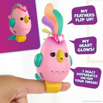 Fingerlings Sweet Tweets Bird - Interactive Fun with Debbie