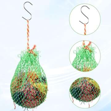 Jinkoozz Large Bird Shredder Ball Toy, Hanging Parrot Foraging Shredding Toy, Bird Cage Accessories, Suitable for Birds Parrots Parakeets Cockatiels Love Birds - 10 Inches in Diameter