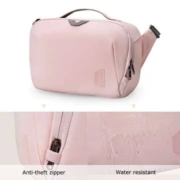 BAGSMART Waterproof Camera Sling Bag for Easy Access