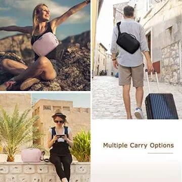 BAGSMART Waterproof Camera Sling Bag for Easy Access