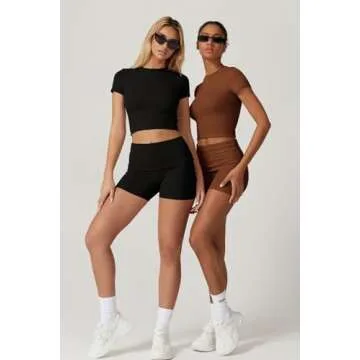 QINSEN Women's Stylish 2 Piece Lounge Set for Summer