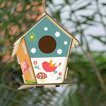 Creative DIY Birdhouse Kit for Kids and Adults