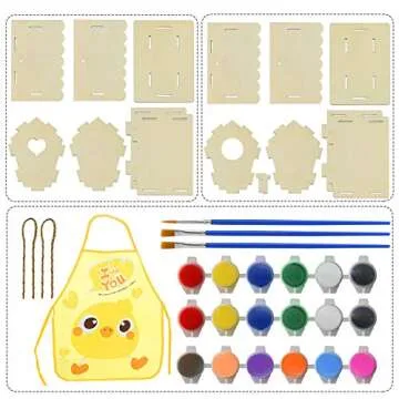 Creative DIY Birdhouse Kit for Kids and Adults