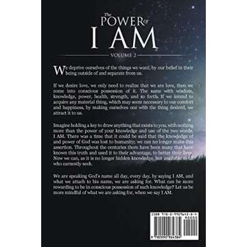 The Power of I AM - Volume 2: Transform Your Life with Positive Affirmations and Empowering Thoughts