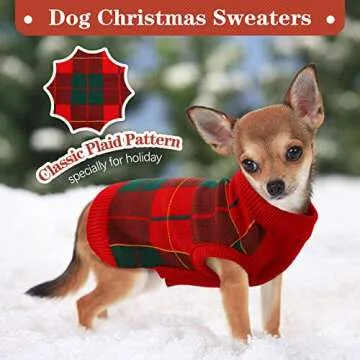 Comfortable Kuoser Dog Sweater for Winter Fun
