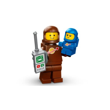 LEGO Series 24 Brown Astronaut & Spacebaby Minifigure