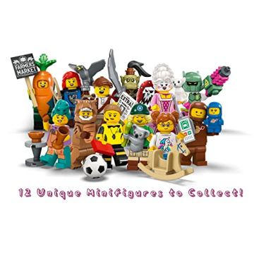 LEGO Series 24 Brown Astronaut & Spacebaby Minifigure