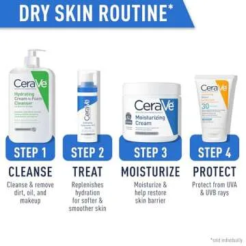 CeraVe Hydrating Cream To Foam Cleanser for Dry Skin
