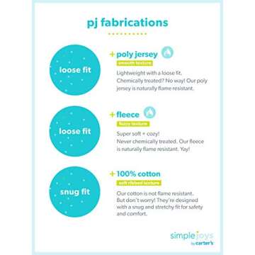 Toddler Boys' Snug-Fit Pajamas - 3 Pack from Carter's