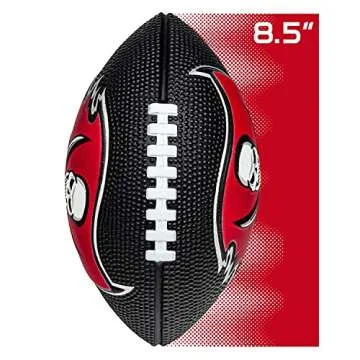 Buccaneers Foam Football - Perfect for Kids 3-8 Years