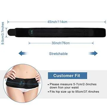Yosoo Sacroiliac Hip Belt for Sciatica Pain Relief
