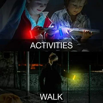 KIRALUMI 8 PCS LED Glow Bracelets, Christmas Light Up Bracelets Set - Glow in The Dark Party Bracelets Favors Supplies for Christmas, Concerts, Festivals, Game Prizes, Sports, Rave Accessories.