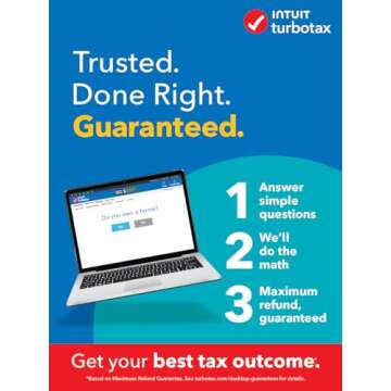 TurboTax Deluxe 2024 Tax Software, Federal & State Tax Return [PC/MAC Download]