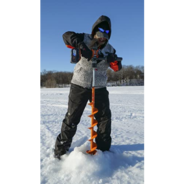 RAZR Scout Ice Auger 8 inch for Efficient Ice Fishing