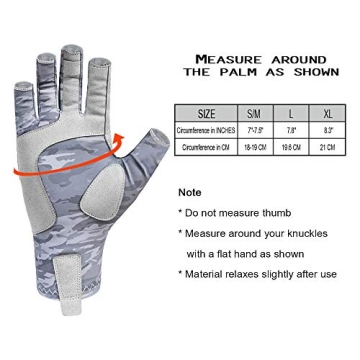 KOOFIN GEAR Fishing Gloves with UPF 50 Sun Protection