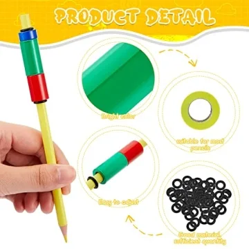 Pajean Adjustable Pencil Weights for Writing Support