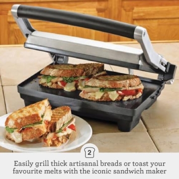 Breville Panini Press Duo 1500W Nonstick Grill