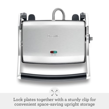 Breville Panini Press Duo 1500W Nonstick Grill
