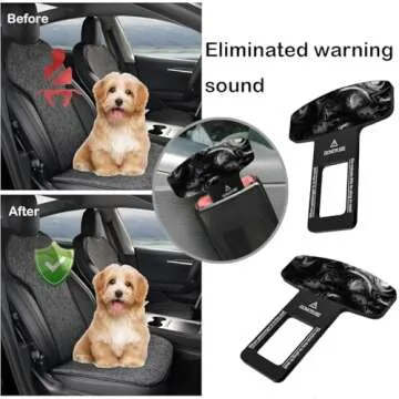 noxozoqm (2Pack) Car Belt Cover Pads, Shoulder Belt Pads ，Comfortable and Convenient fo You and Your Family