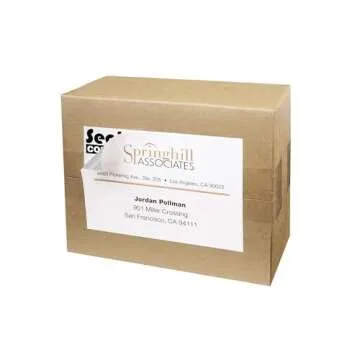 Avery Printable Shipping Labels, 4" x 6", White, 20 Blank Address Labels (05292)