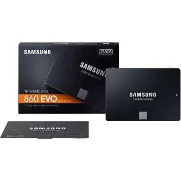 SAMSUNG 860 EVO 250GB 2.5-Inch SATA III Internal SSD (MZ-76E250E)