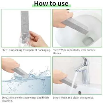 25 Pcs Pumice Stone Toilet Cleaner for Effortless Stain Removal