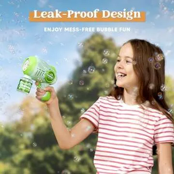 Joyful JOYIN Bubble Guns: 10,000 Bubbles per Minute
