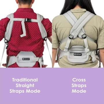 Baby Trend Caleo 3-in-1 Carrier in Snuggle Grey - Comfort for Both