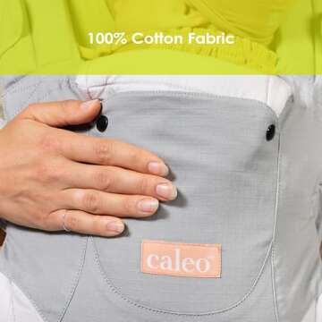 Baby Trend Caleo 3-in-1 Carrier in Snuggle Grey - Comfort for Both