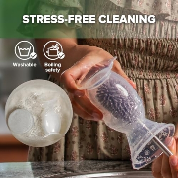 Haakaa Manual Breast Pump 4 Oz for Breastfeeding Moms