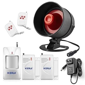 KERUI Expandable Home Security Alarm with Remote Control and Sensors