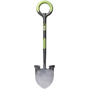 Radius Garden 202 PRO Ergonomic Shovel with Stainless Steel Blade