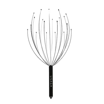 USAGA 20-Prong Head Massager for Ultimate Relaxation
